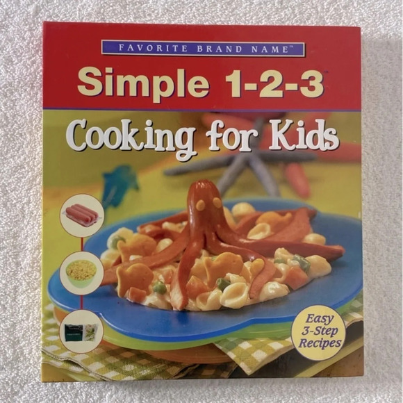 Favourite Brand Name Simple 1-2-3 Cooking For Kids Cookbook - Picture 1 of 13